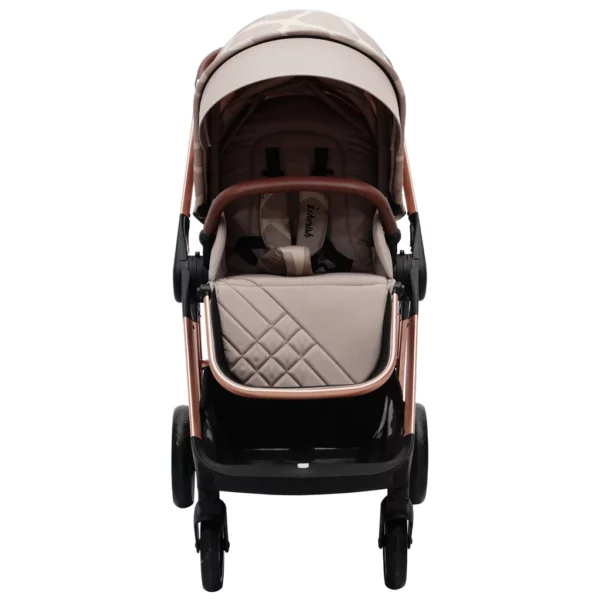 MB250i Dani Dyer Rose Gold Giraffe iSize Travel System - Image 5