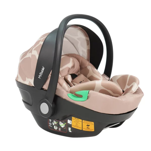 MB250i Dani Dyer Rose Gold Giraffe iSize Travel System - Image 8