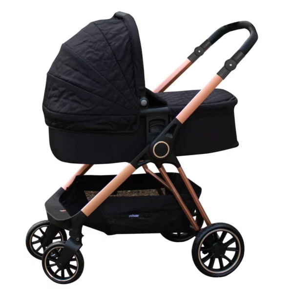 MB250i Billie Faiers Black Quilted iSize Travel System - Image 7