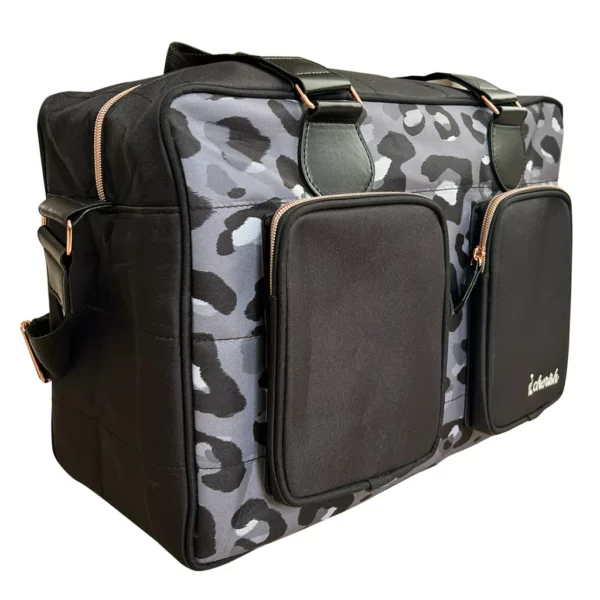 Dani Dyer Black Leopard Deluxe Changing Bag - Image 3