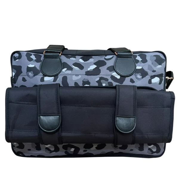 Dani Dyer Black Leopard Deluxe Changing Bag - Image 4