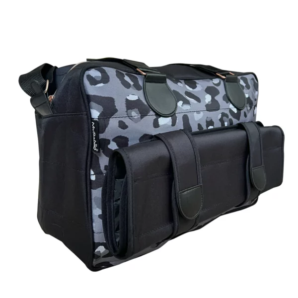 Dani Dyer Black Leopard Deluxe Changing Bag - Image 6