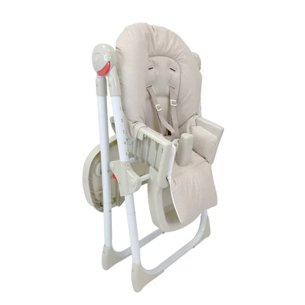MBHC8 Premium Highchair - Billie Faiers Oatmeal Herringbone - Image 6