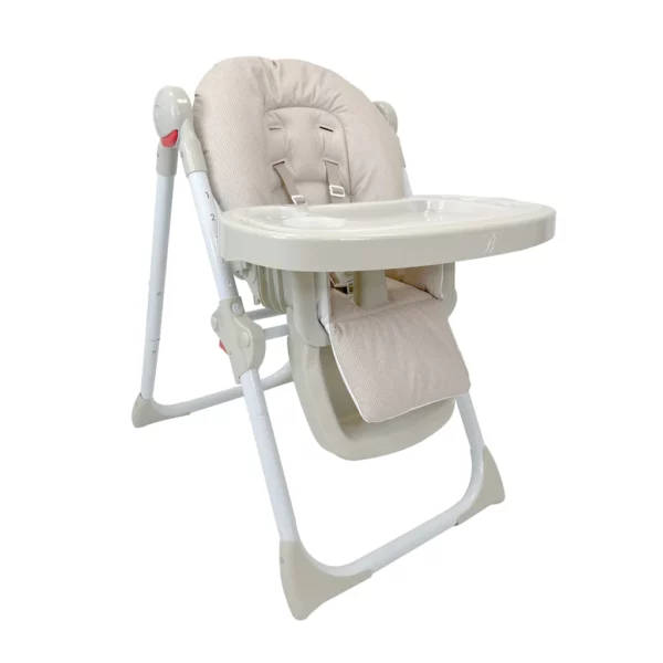 MBHC8 Premium Highchair - Billie Faiers Oatmeal Herringbone - Image 7