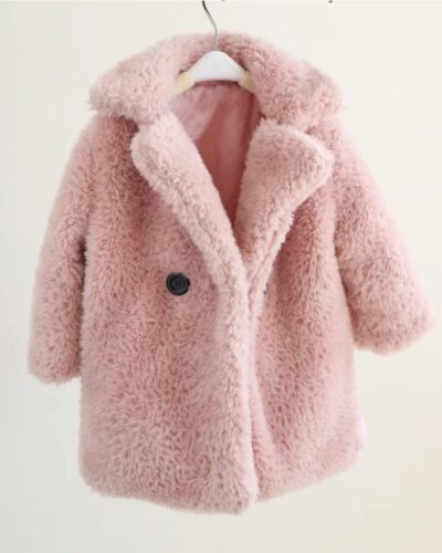 Itty Bitty Pink Teddy Winter Coat