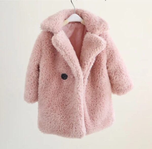 Itty Bitty Pink Teddy Winter Coat