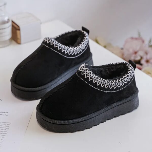 Itty Bitty Black Tazz clogs boots