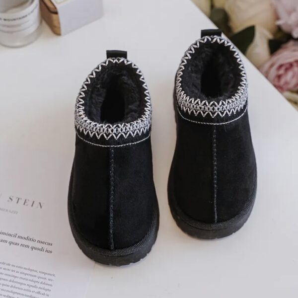 Itty Bitty Black Tazz clogs boots - Image 3