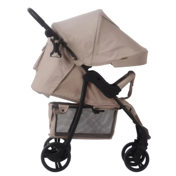 MB30 Dani Dyer Taupe Plaid Pushchair