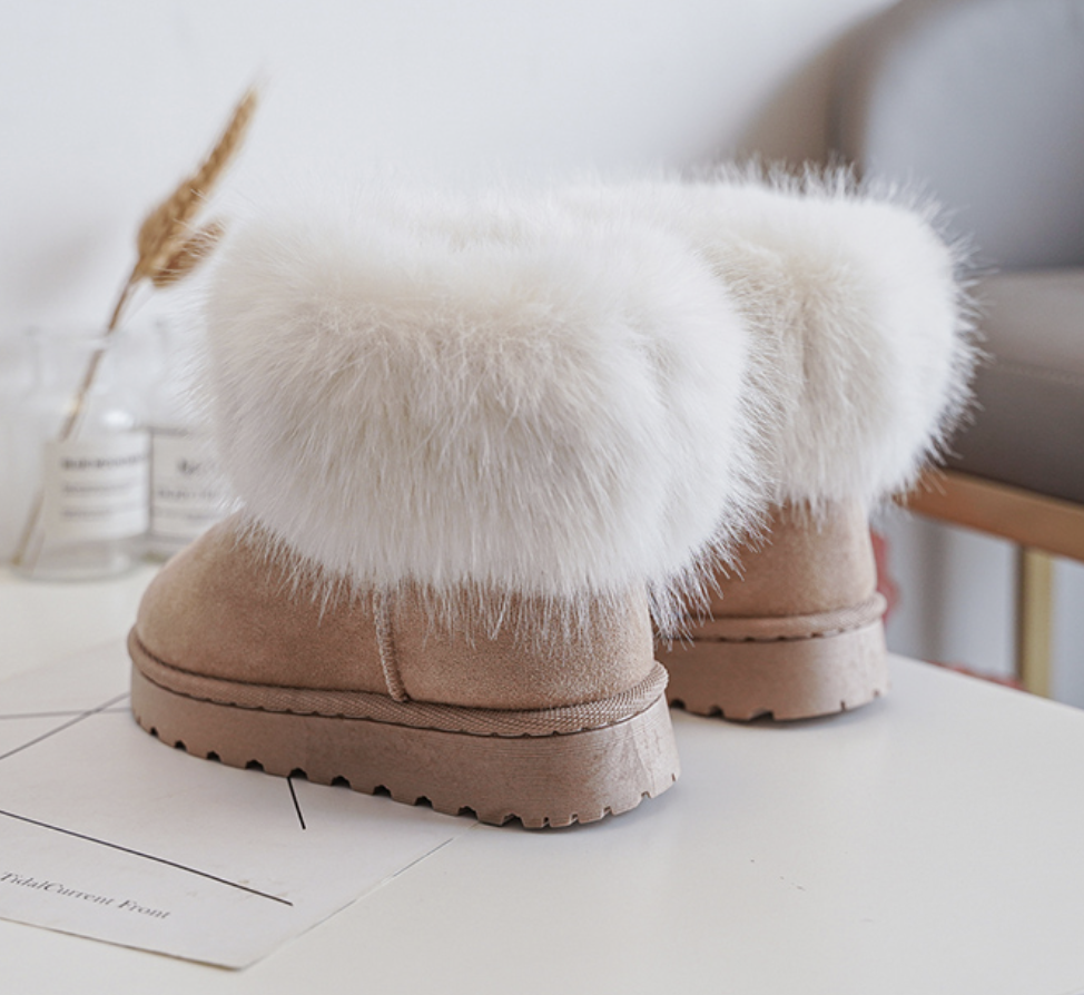 Faux fur boots like snooki sale