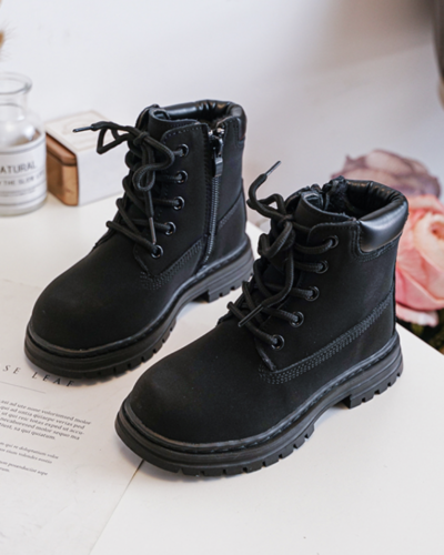 Itty Bitty Black Timmy Cosy Lined Boots