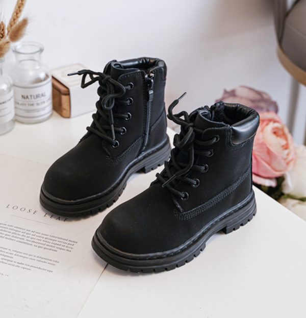 Itty Bitty Black Timmy Cosy Lined Boots