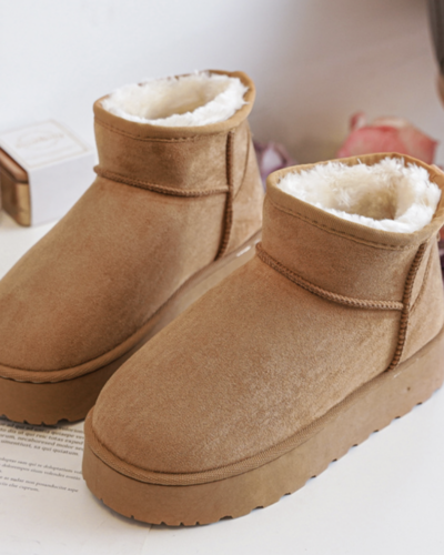 Itty Bitty Women's Chestnut Dipper Chunky Boots