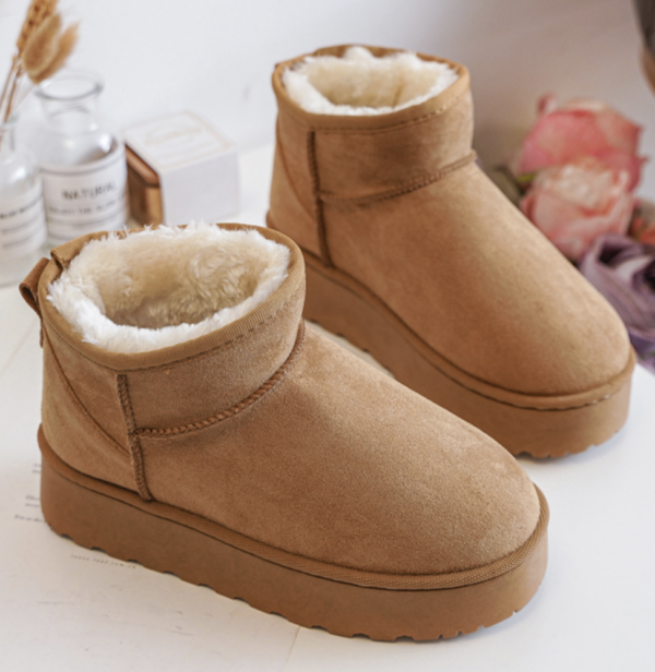 Itty Bitty Women's Chestnut Dipper Chunky Boots - Image 4