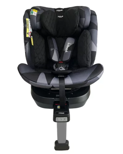 Dani Dyer iSize Black Geo Spin Car Seat (40-150cm)