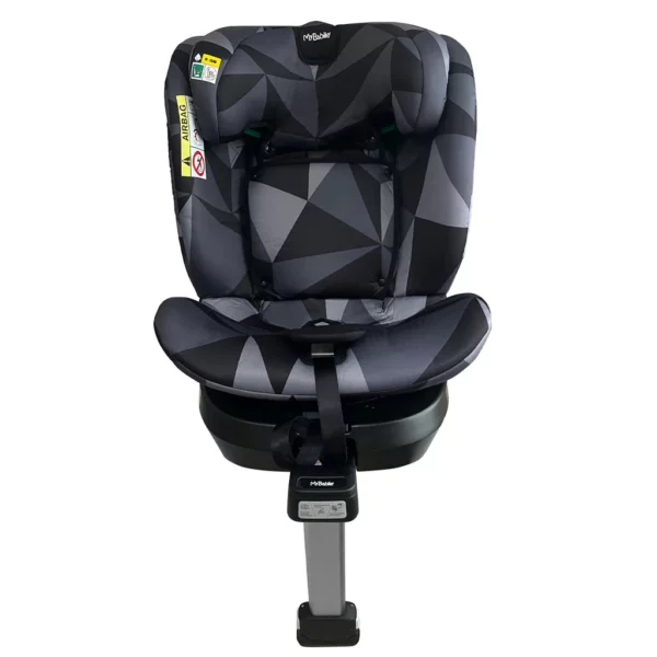 Dani Dyer iSize Black Geo Spin Car Seat (40-150cm)