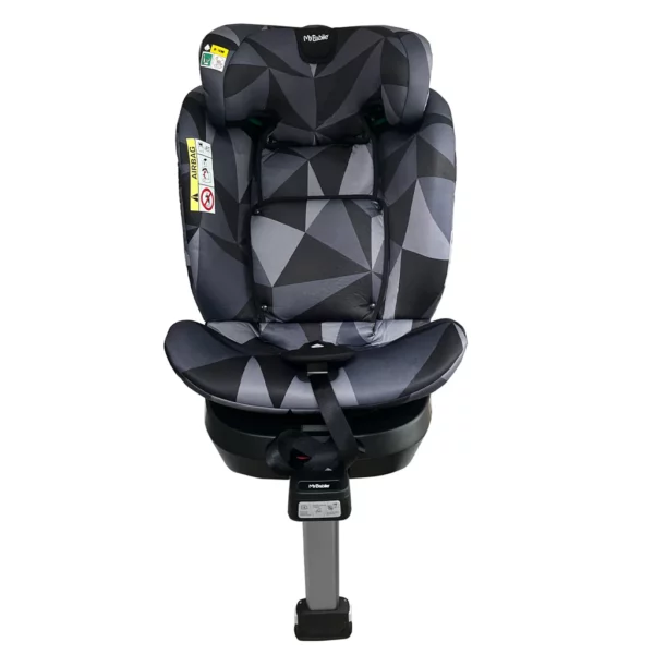 Dani Dyer iSize Black Geo Spin Car Seat (40-150cm)