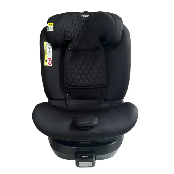Billie Faiers iSize Quilted Black Spin Car Seat (40-150cm)