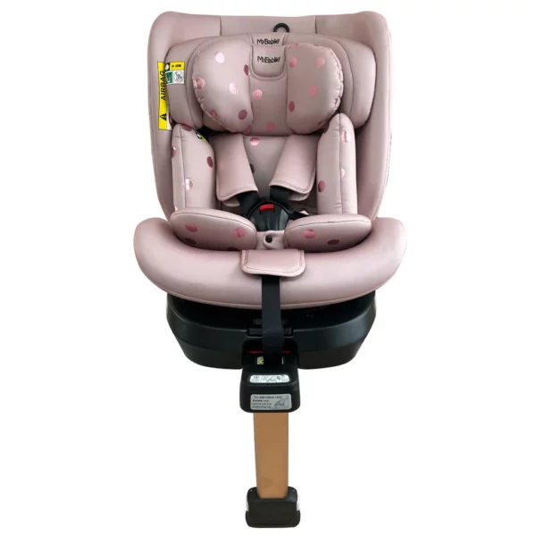 Samantha Faiers iSize Pink Polka Spin Car Seat (40-150cm)