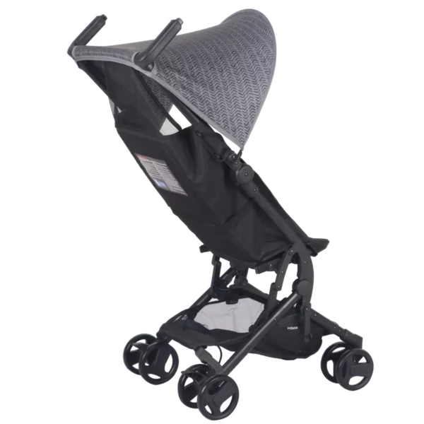 MBX5 Dani Dyer Black Chevron Ultra Compact Stroller