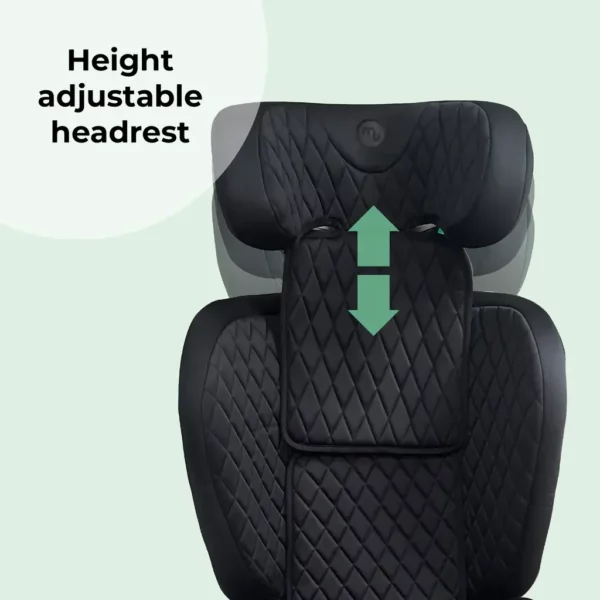 Billie Faiers iSize Blush Quilted Car Seat (76-150cm) - Image 4