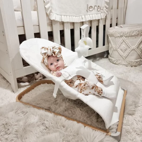 Billie Faiers Cream Baby Bouncer