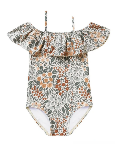 Itty Bitty Ditsy Floral Frill Swimsuit