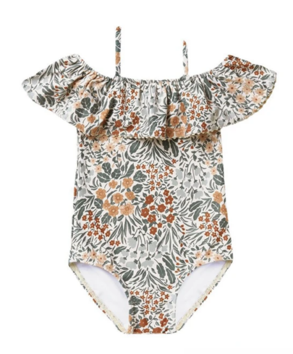Itty Bitty Ditsy Floral Frill Swimsuit