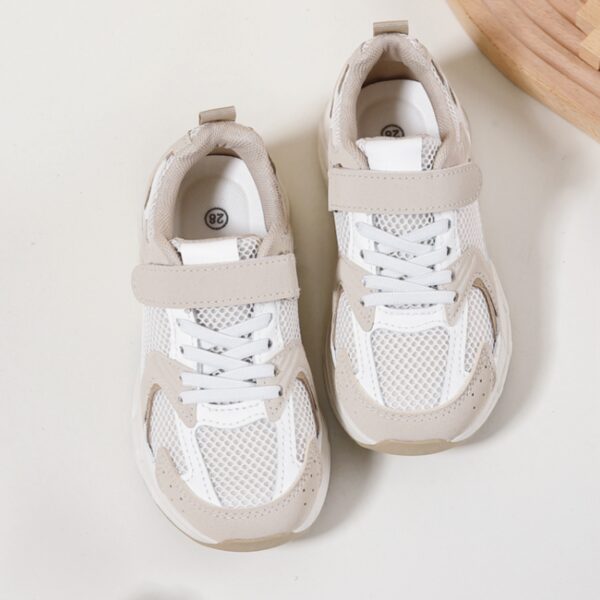 Itty Bitty Beige & White 530 Trainers - Image 4