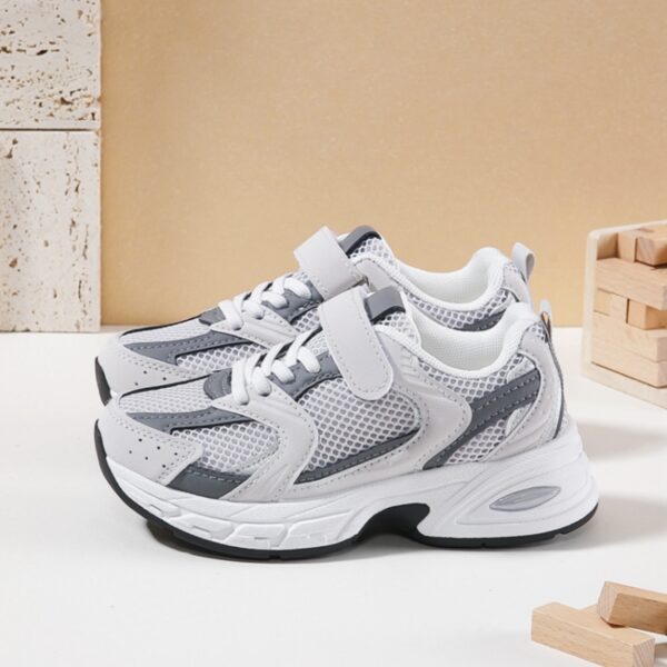 Itty Bitty Grey & White 530 Trainers - Image 3