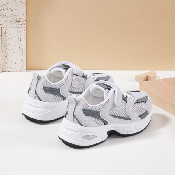 Itty Bitty Grey & White 530 Trainers - Image 5