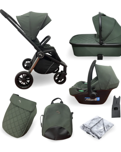 MB450i 3-in-1 Travel System with i-Size Car Seat - Forest Green