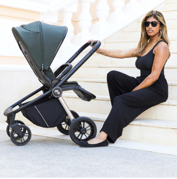 MB450i 3-in-1 Travel System with i-Size Car Seat - Forest Green - Image 8