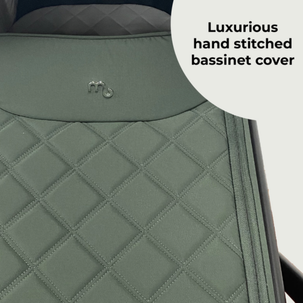 MB450i 3-in-1 Travel System with i-Size Car Seat - Forest Green - Image 11