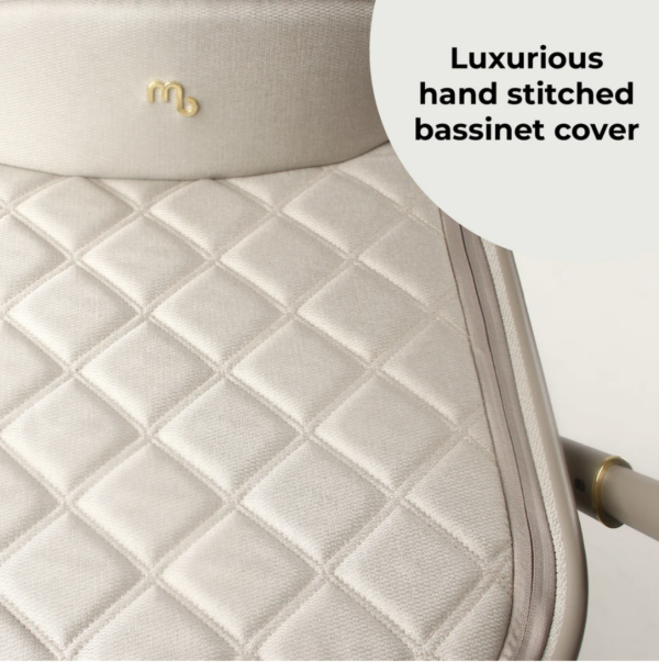 MB450i 3-in-1 Travel System with i-Size Car Seat - Ivory - Image 6