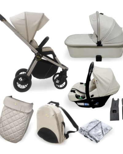 MB450i 3-in-1 Travel System with i-Size Car Seat - Ivory