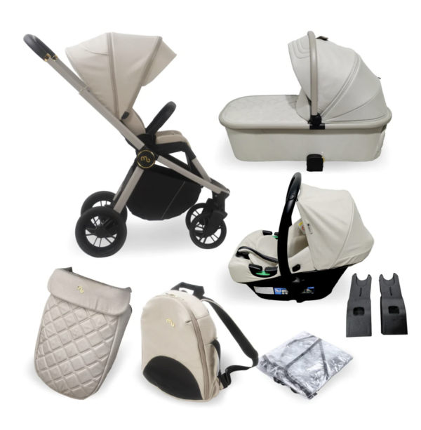 MB450i 3-in-1 Travel System with i-Size Car Seat - Ivory