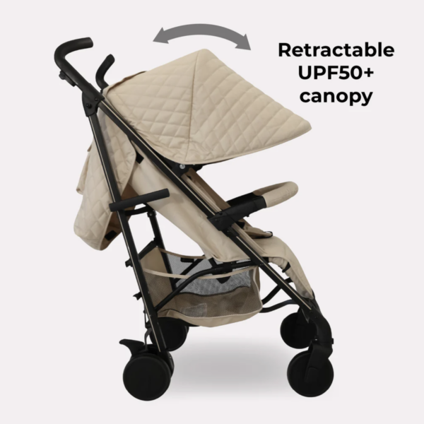 MB51 Stroller - Dani Dyer Quilted Sand - Image 5