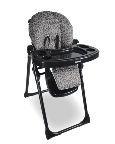MBHC8 Premium Highchair - Dani Dyer Black Leopard