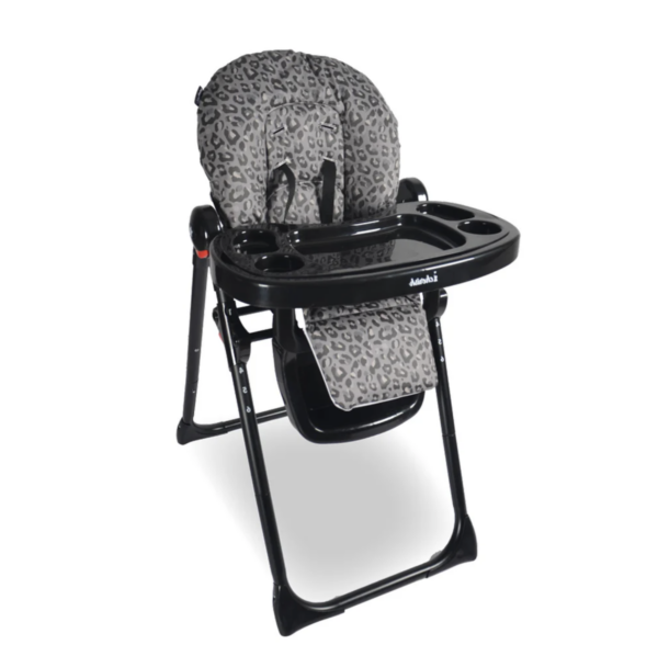 MBHC8 Premium Highchair - Dani Dyer Black Leopard