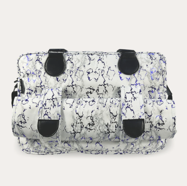 Deluxe Changing Bag (Dani Dyer Metallic Blue Marble) - Image 2