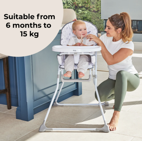 MBHC1 Compact Highchair - Samantha Faiers Safari - Image 7