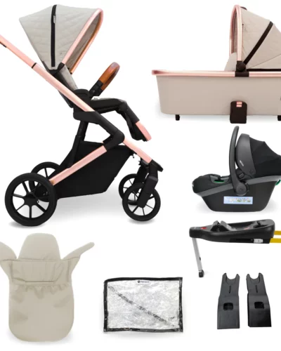 MB500 3-in-1 Travel System with Base - Rose Gold Stone