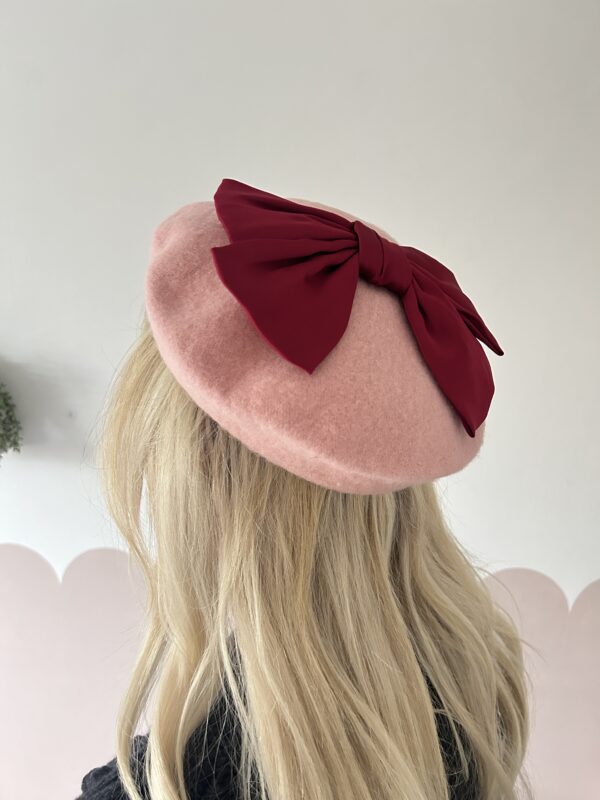 Itty Bitty Pink Statement Bow Hat