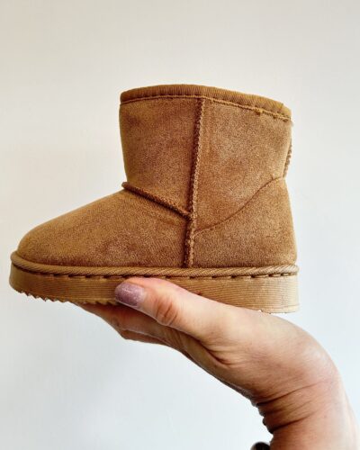 Itty Bitty Gingerbread Snuggle Boots