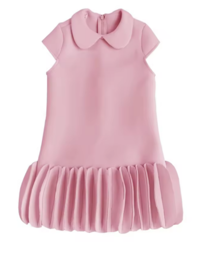 Itty Bitty Pink Puff Statement Hem Dress