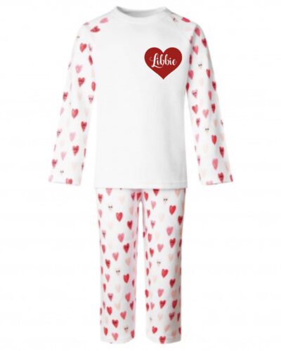 Itty Bitty Personalised Valentines PJ's
