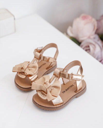 Itty Bitty Champagne Bora Bora Bow Sandals