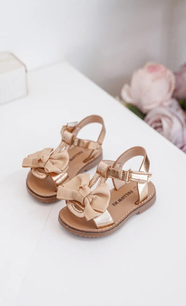 Itty Bitty Champagne Bora Bora Bow Sandals