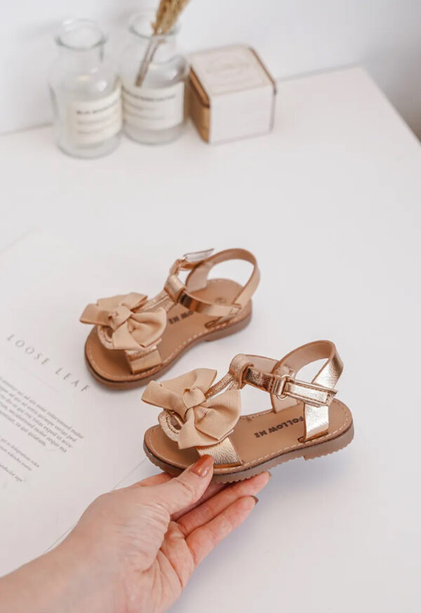 Itty Bitty Champagne Bora Bora Bow Sandals
